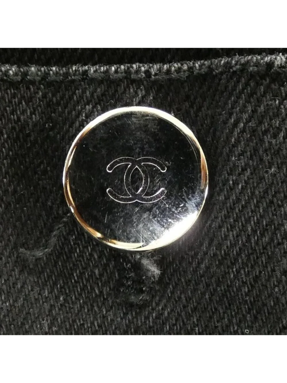 Chanel 06A Vintage Jeans Black